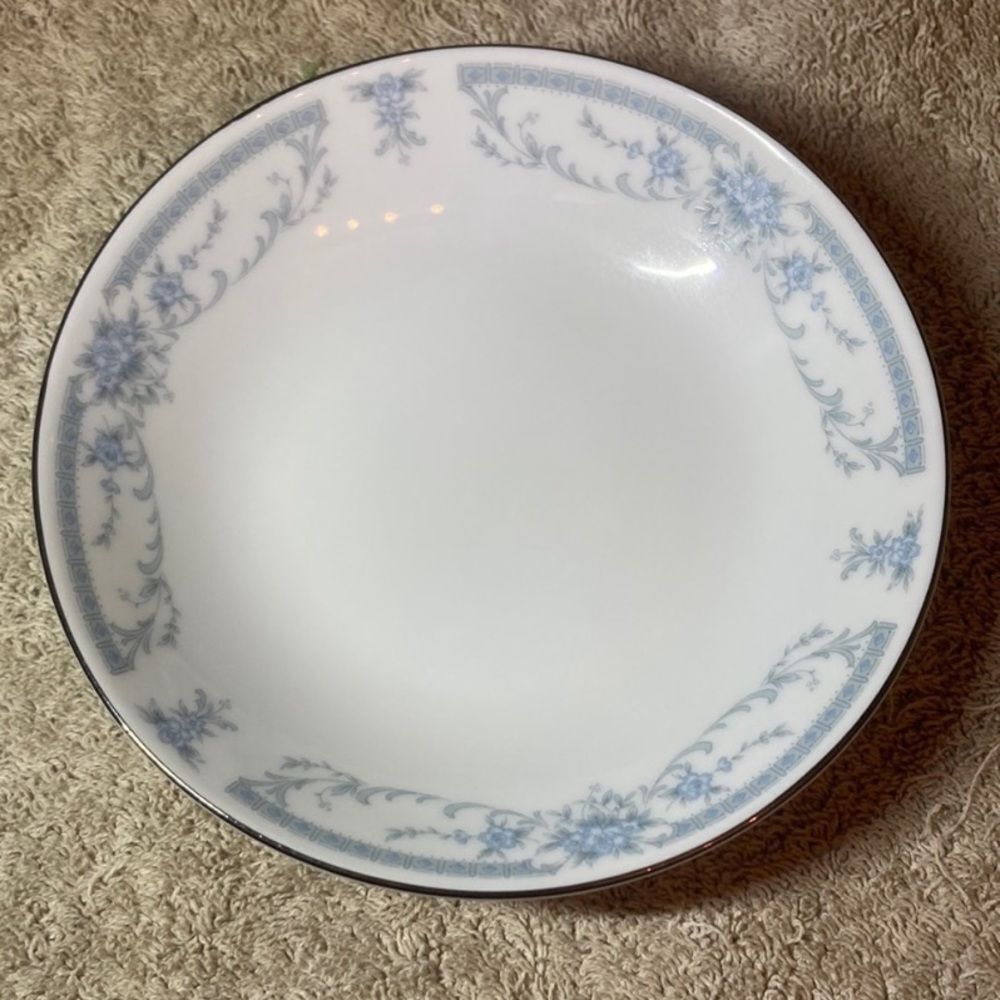 Sheffield Blue Whisper Porcelain Fine China Made In Japan Vintage 1985 Plate